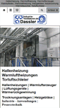 Mobile Screenshot of hallenheizung.com